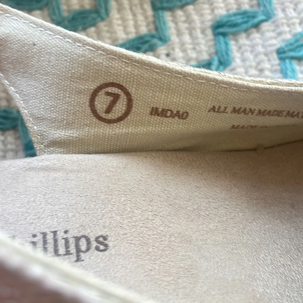EUC Lindsay Phillips Wedge Sandal - Picture 5 of 5